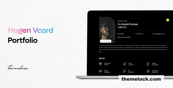 Hagen v1.0 - vCard & Portfolio Template
