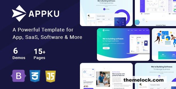 Appku v1.0.1 - Software & SaaS Landing Page