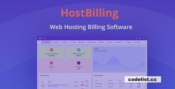 Download HostBilling – Web Hosting Billing & Automation Software – 19 April 2022 | Free Nulled Scripts