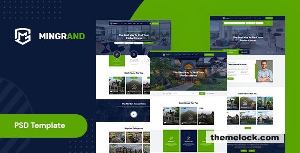 Mingrand v1.0 - Real Estate PSD Template