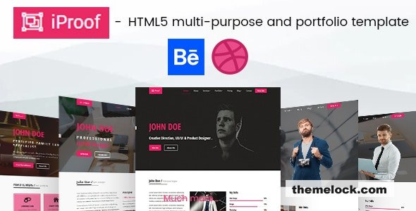iProof v1.0 - Multipurpose HTML Template