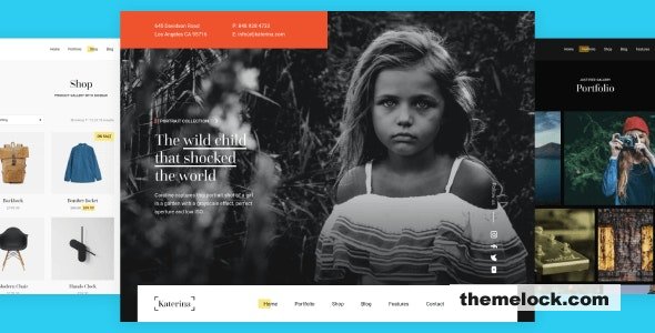 Katerina v1.0 - Photography Portfolio Site Template