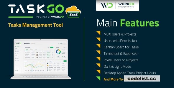 Download TaskGo SaaS v4.1 – Tasks Management Tool – nulled | Free Nulled Scripts