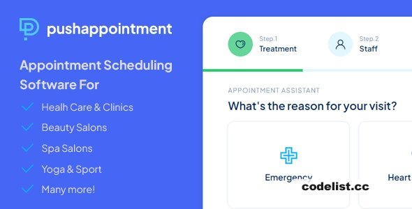 PushAppointment v1.0.2 - Appointment Scheduling Software for WordPress