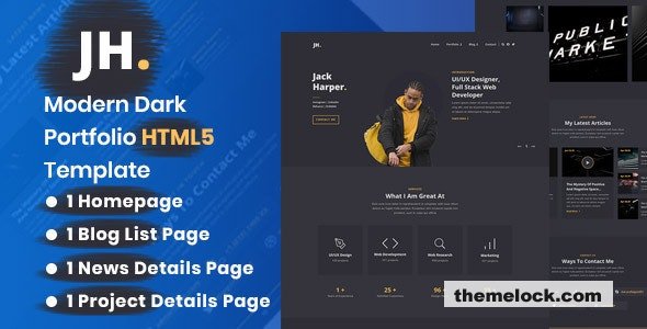 Palun - Personal Portfolio HTML Template