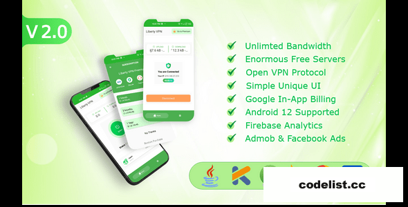 Liberty VPN v2.0 - Free & Unlimited VPN Service