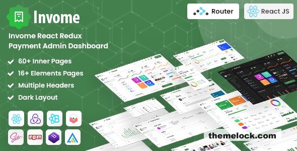 Invome v1.0 - React Redux Invoicing Admin Dashboard