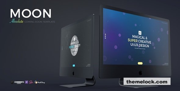 MOON - Absolute Coming Soon Template