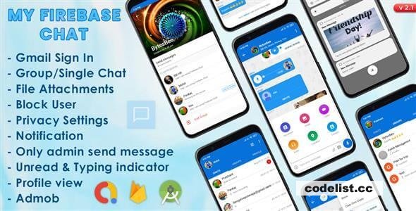 My Firebase Chat v2.1 (Android 11 Support)