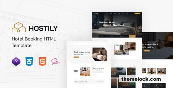 Hostily v1.0 - Luxury Hotel HTML5 Template