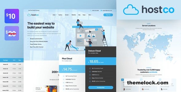 Hostco v1.1.1 - Web Hosting HTML Template
