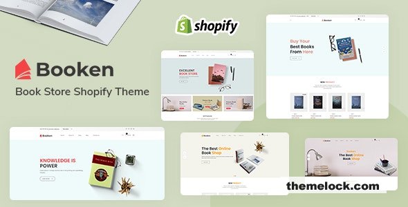 Booken v1.0.2- Book Store Shopify Theme