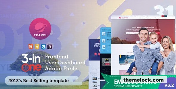 Tour & Travel Package Booking Template v5.2