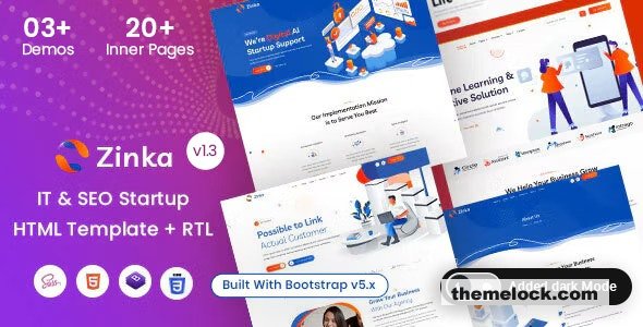 Zinka v1.3 - IT Agency & SEO Business HTML Template