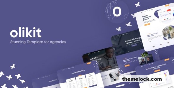 Olikit - Creative SaaS & Agency Template