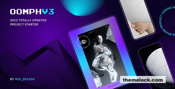 Oomph - Coming Soon & Landing Page Template