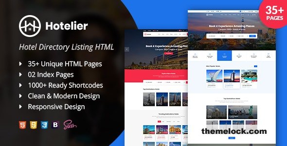 Hotelier v1.0 - directory listing HTML template
