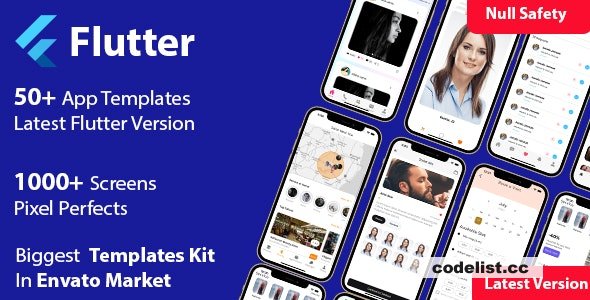 flutter multi-purpose templates / flutter 2 templates / flutter widgets / flutter 50+ templates v2.1