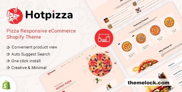 HotPizza - Pizza & Food Delivery Shopify Store