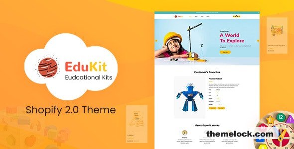 Edukit v1.0 - Educational Toys Store Shopify Theme
