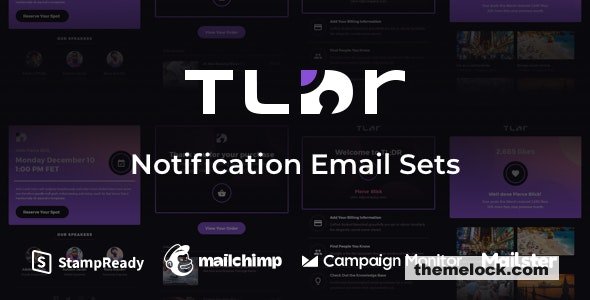 TLDR - Notification Email Sets + Animated Icons