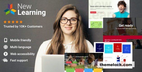 Download New Learning v7.6.0 – Premium Moodle Theme | Free Nulled Scripts