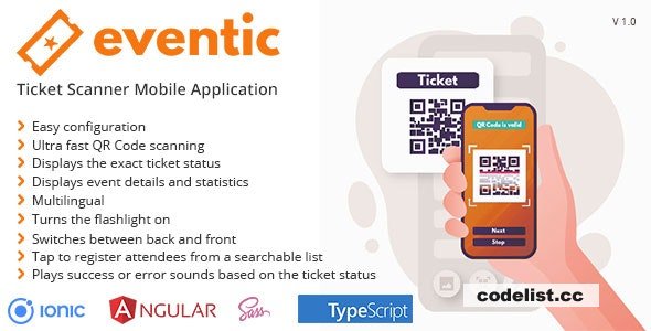 Eventic v1.0 - Ticket Scanner Mobile Application