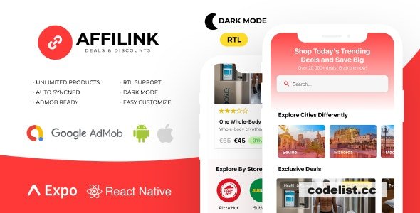 AffiLink Mobile v2.4.0 - Affiliate Link Sharing Platform