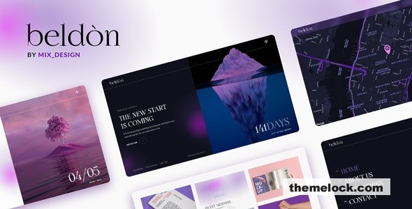 Beldon - Coming Soon and Landing Page Template