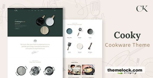 Cooky - Kitchen Furniture Shopify Theme