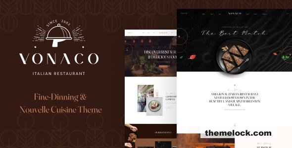 Leo Vonaco - Fine-Dining And Nouvelle Cuisine Prestashop Theme