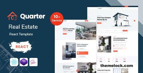 Download Quarter – Real Estate React Template | Free Nulled Scripts