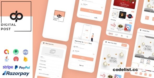 AdBanao v8.0 - Digital POSTER Hub Or brandspot 365 clone- Festival poster maker