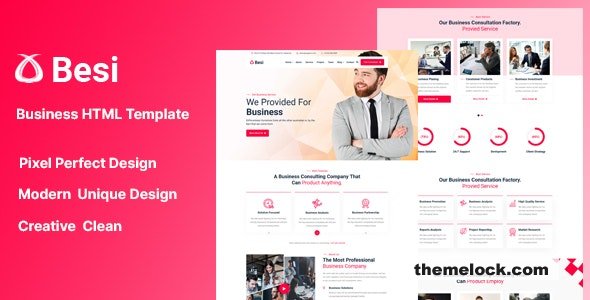 Besi v1.1 - Business and Agency HTML Template