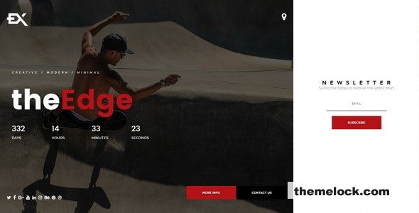 The Edge v1.6 - Premium Under Construction Template