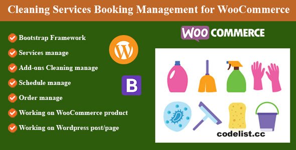 Cleaning Services v1.0 - Booking Management for WordPress and WooCommerce