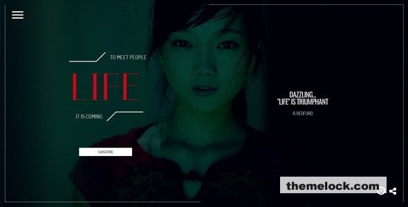 Life v1.4 - Responsive Under Construction Template