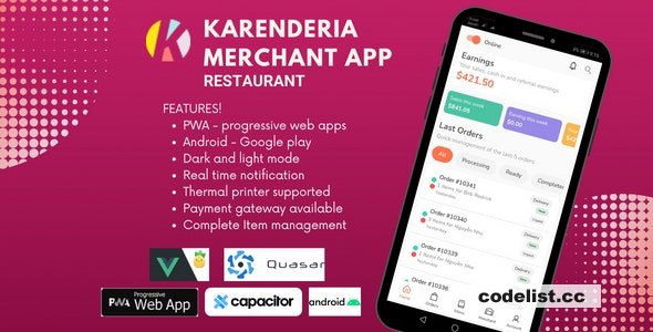 Karenderia Merchant App Restaurant v1.0.7