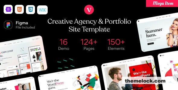 vCamp - Creative Agency & Portfolio HTML5 Template