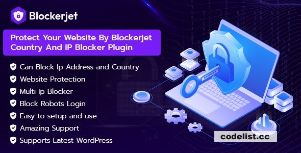Blockerjet v1.0 - IP and Country Blocking WordPress Plugin