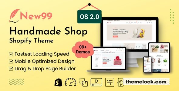 New99 v1.1.6 - Handmade Shop Shopify Theme
