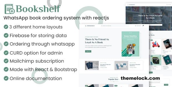 Download Bookshelf – WhatsApp book ordering system | Free Nulled Scripts