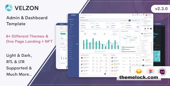 Velzon v2.3.0 - Admin & Dashboard Template