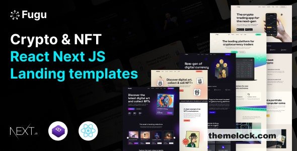 Fugu - NFT & Crypto React Next js Template