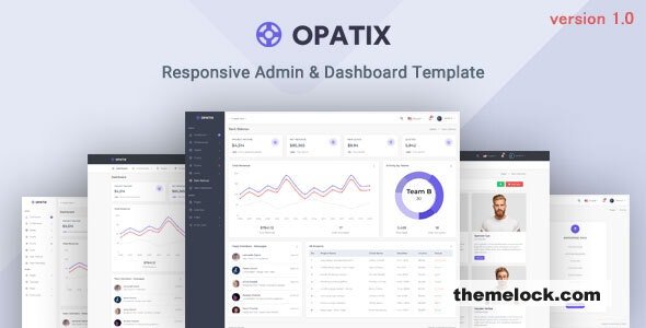 Opatix - Admin & Dashboard Template
