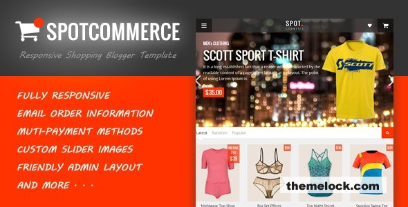 Download SpotCommerce v2.5.5 – Blogger Shopping Template | Free Nulled Scripts