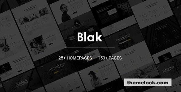 Blak - Responsive MultiPurpose HTML5 Website Template