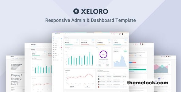 Xeloro - Admin & Dashboard Template