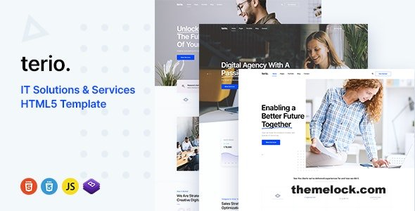 Terio - Digital Agency Template