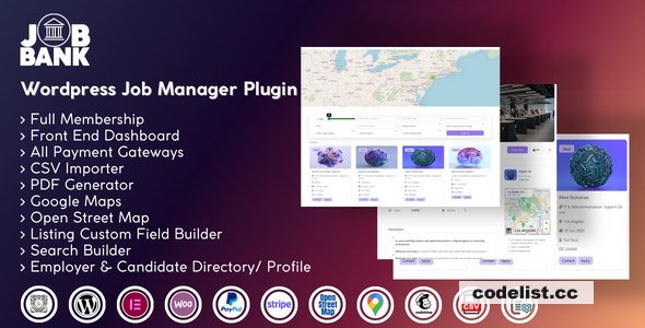 JobBank v1.0.2 - WordPress Job manager plugin